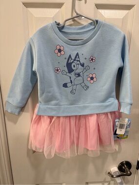 Bluey Tulle Dress - Girls